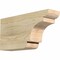 Ekena Millwork New Brighton Rough Sawn Rafter Tail, Douglas Fir, 4"W x 8"H x 16"L RFT04X08X16NEB00RDF - alternate 1